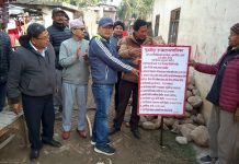 नालालाई सडक बनाउँदै तुलसीपुर वडा नं. ५