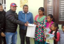सिकलसेलका बिरामीलाई सहयोग प्रदान