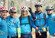 बाँकेदेखि चिसापानीसम्म साइकल यात्रा, दाङका ४ जना सहभागी