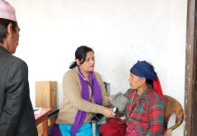 बंगलाचुलीमा निःशुल्क स्वाथ्य शिविर