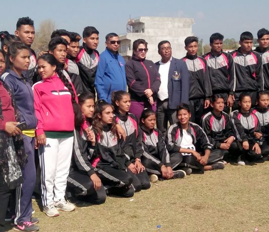 बर्दिया बन्यो प्रदेश नं. ५ स्तरीय एथ्लेटिक्सको च्याम्पियन