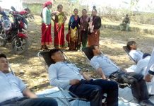 ३० जना युवाद्वारा रक्तदान
