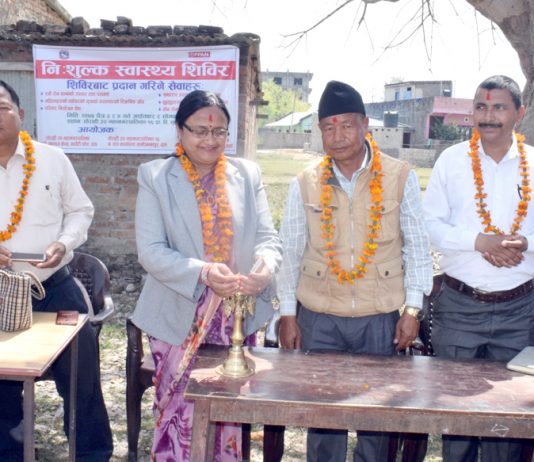 घोराही १६ को सानीअम्बापुरमा निःशुल्क स्वास्थ्य शिविर