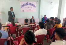 युवाहरुलाई उद्यममा जोडिन नगर प्रमुखको आग्रह