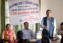 बालमैत्री घोषणाको तयारी गर्दै घोराही वडा नं. १६
