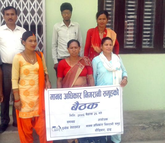 ड्रपआउट रोक्न निगरानी समूहले पहल गर्ने