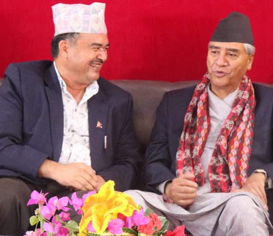 किन भेटे मेयर पाण्डेले देउवालाई !