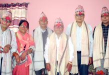 सेवानिबृत्त ८ कर्मचारीको बिदाई