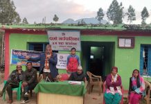 दार्मा ४ मा बिजुली बत्ती उद्घाटन