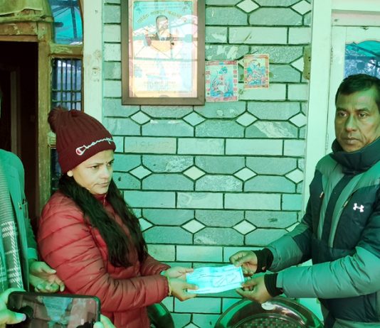 रिजाल परिवारलाई ६८ लाख बिमा दाबी भुक्तानी