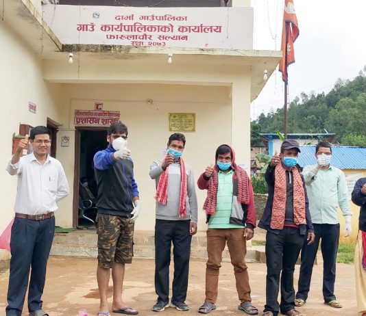 कोरोना सङ्क्रमित मुक्त भयो दार्मा गाउँपालिका