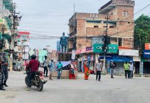 शान्तिसुरक्षामा ब्यस्त तुलसीपुर सशस्त्र प्रहरी बेसक्याम्प