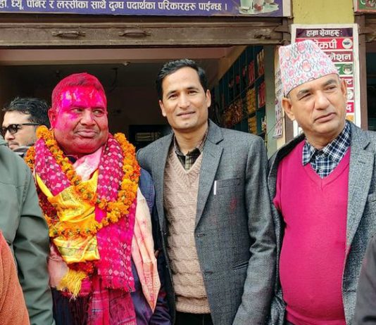 तुलसीपुर उवासंघमा चालिसे निर्वाचित
