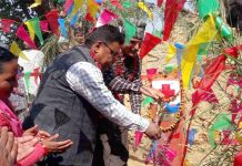 दार्मा ६ ज्यामिरेचौरको पधेरीखोला–मलिक्चा लिफ्ट खानेपानीको उद्घाटन