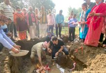 कालाखोला माविमा अपाङ्ग अध्ययन केन्द्र भवनको शिलान्यास