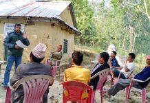 राप्ती गाउँपालिकामा जलवायुमैत्री कृषि प्रविधि तालिम