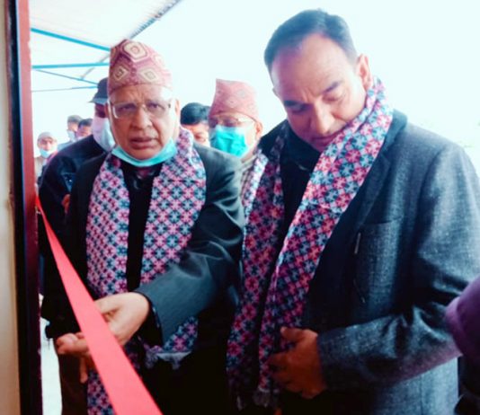 घोराही १० मा एमालेको सम्पर्क कार्यालय उद्घाटन