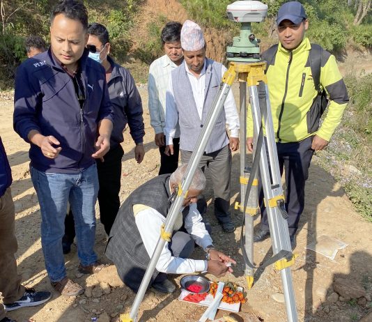 राप्ती गाउँपालिकामा भूमिहीनका लागि जग्गा नाप नक्सा सुरु