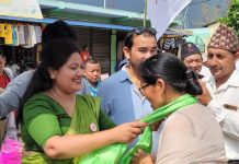 गढवामा एमालेको बृहत घरदैलो