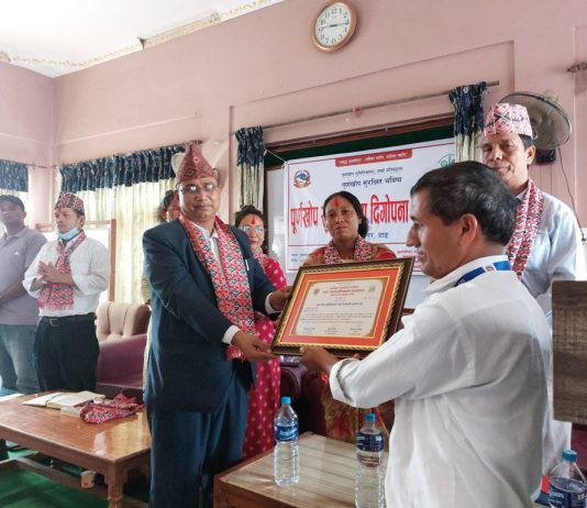 तुलसीपुर उपमहानगरपालिका पूर्ण खोपयुक्त