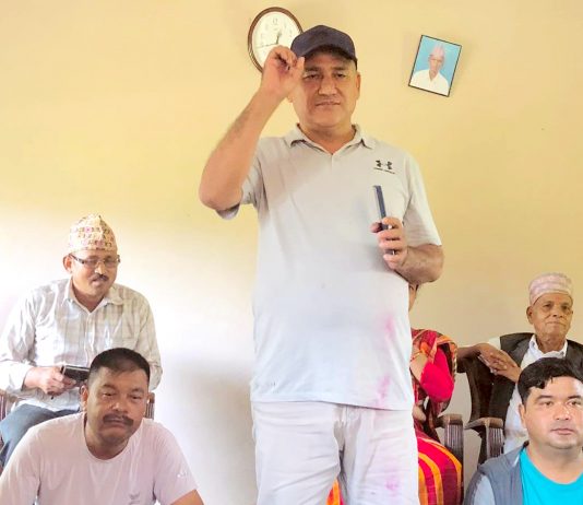 नेकपा एमाले घोराही १७ को शुभकामना आदानप्रदान