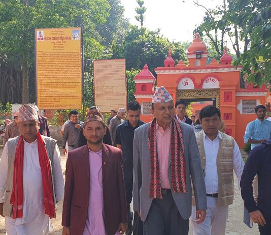 विकास र समृद्धिको अगुवाई गरेकै कारण फेरि देशको नेतृत्व पाउँदैछौः पोख्रेल