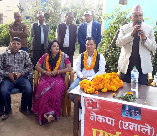 गुठी समस्या समाधन गर्न एमाले सरकार : महासचिव पोख्रेल