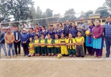 उपमेयर कप छात्रा भलिबलमा जयशेर मावि विजयी