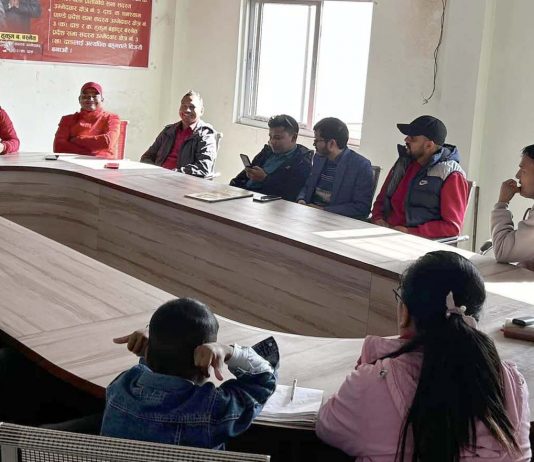 मिसन ग्रासरुट अभियान : प्रेस चौतारीद्वारा दाङका आठ स्थानीय तहमा भेला