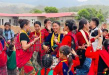 रमना पाठशालामा भूमे नाँच