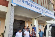 अर्थमन्त्री मास्कीद्वारा शहीद कृष्णसेन शिक्षालयको अवलोकन