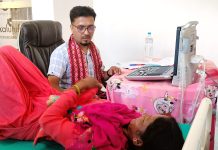 बंगलाचुलीमा जेसीजको निःशुल्क स्वास्थ्य शिविर, साढे ३ सय बढीले लिए सेवा