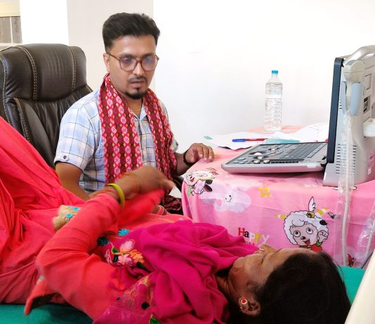 बंगलाचुलीमा जेसीजको निःशुल्क स्वास्थ्य शिविर, साढे ३ सय बढीले लिए सेवा