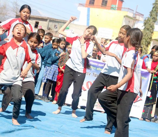बलात्कारविरुद्ध ज्ञानमालाका विद्यार्थीहरुको चेतनामूलक रोड शो