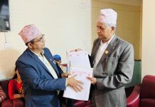 तुलसीपुरको विकास माग्न अर्थ मन्त्रालयमा