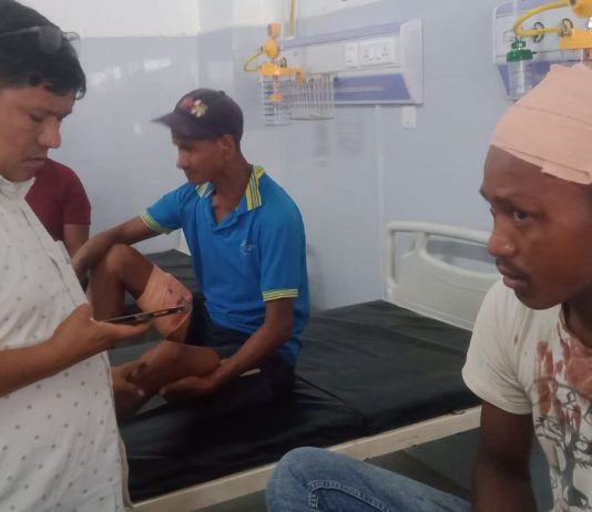 गुठीपीडित किसानको आन्दोलनमा प्रहरी हस्तक्षेप, १२ आन्दोलनकारी घाइते
