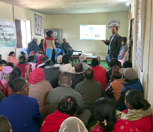 तुलसीपुर १३ नं. वडाले गरिदियो २ सय बढी नागरिकको लघु जीवन बीमा