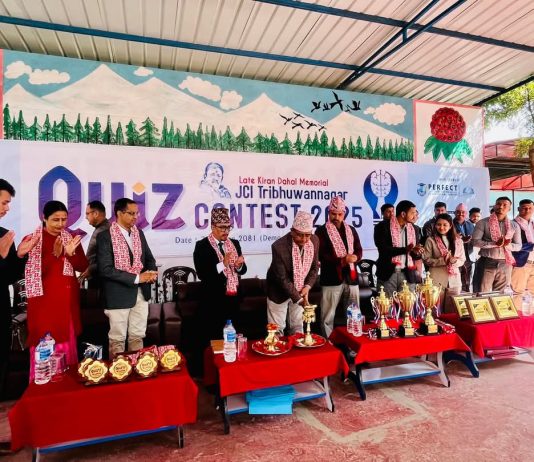 त्रिभुवननगर जेसीज हाजिरीजवाफ २०२५ को विजेता जनज्योति बिद्यामन्दिर