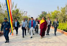 मुख्यमन्त्री आचार्यद्वारा त्रिपिटक पाठ समारोहमा शान्ति र सहअस्तित्वको सन्देश