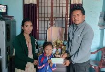 ज्ञानमालाले दियाे विद्यार्थीलाई बिमा रकम