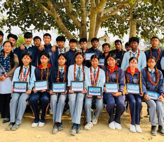 मदन भण्डारीले गर्याे एसईई विद्यार्थीलाई बिदाइ