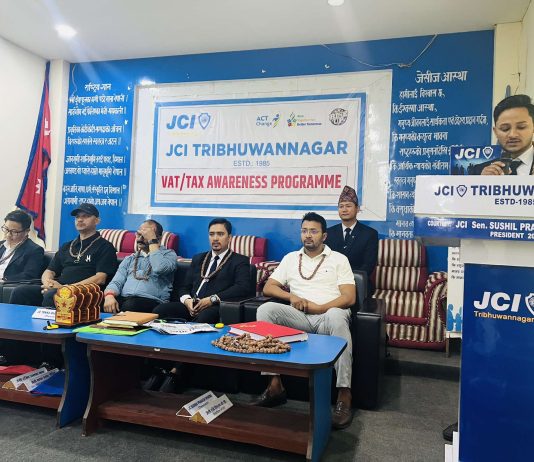 जेसीज सप्ताहको तेस्रो दिन, भ्याट ट्याक्स सचेतना सम्पन्न