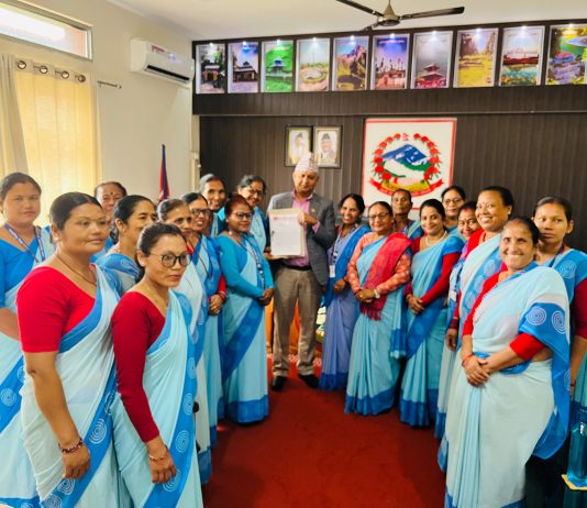 लुम्बिनीमा पोषण सुधारका लागि महिला स्वास्थ्य स्वयंसेविका परिचालनको रणनीति