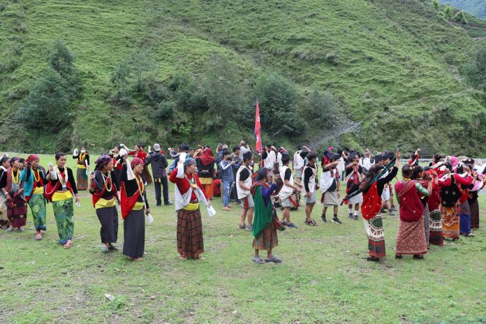 रुकुमपूर्व र रोल्पामा भूम्या (नाम्क) पर्व उल्लासपूर्वक मनाइँदै