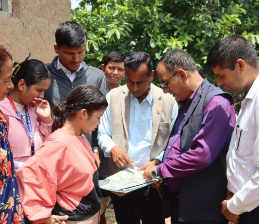 भूमिहिन, सुकुम्बासी तथा अव्यवस्थित बसोबासीका लागि घोराहीमा नापजाँच कार्य तीव्र