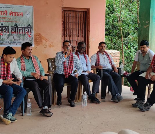 पर्याप्तरूपमा रासायनिक मल पाउन नसकेकाे किसानहरूकाे गुनासाे