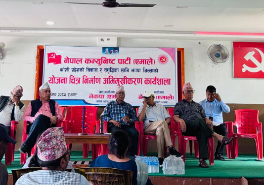 एमालेको ‘विकास योजना चित्र’ अभियान : जनताको घरघरमा पुगेर समस्या संकलन