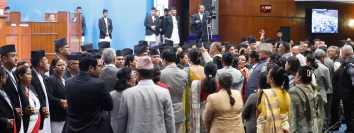 प्रतिनिधिसभा बैठक स्थगितः बिहीबार एक बजे सारीयाे