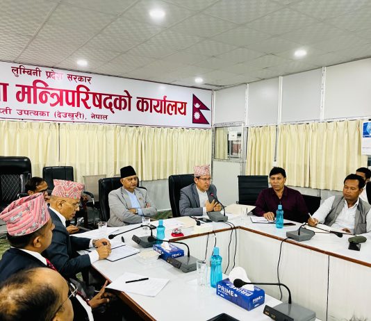 सुशासन र मीतव्ययिताको उदाहरण बन्नुपर्नेमा मुख्यमन्त्री आचार्यको जोड