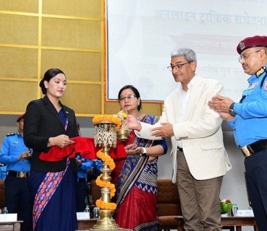 ट्राफिक सचेतना कक्षा अब अनलाइनबाट